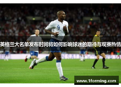 英格兰大名单发布时间将如何影响球迷的期待与观赛热情